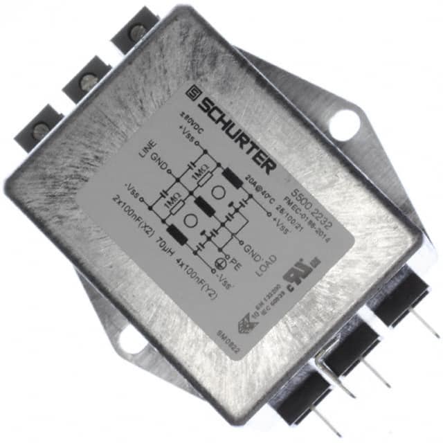 5500.2232 SCHURTER Inc.  Moduli di filtro di linea di alimentazione